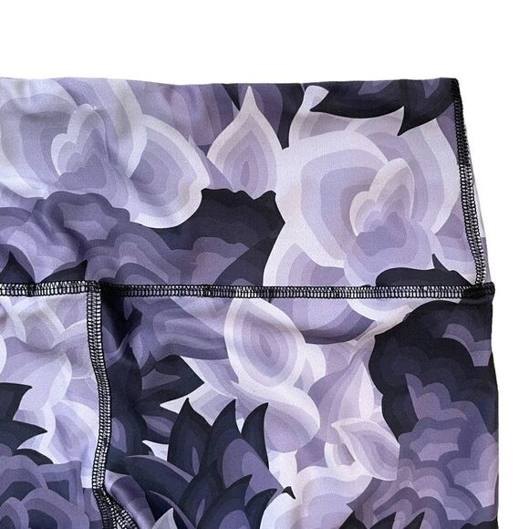 Inner Fire Apparel Purple Lotus Flower Athletic Bike Shorts - Picture 4 of 6